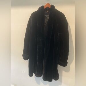 Elegant Black Teddy Jacket
